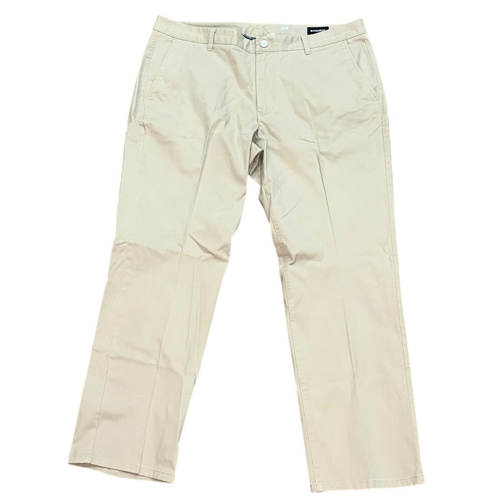 Bonobos The Original Chino Slim For Men‎ Khaki Pants 38x32 Preppy Golf Office